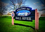 Fall River, Wisconsin Entrance Sign